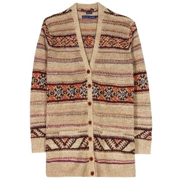 NWOT aberdare hand knit cardigan